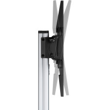 AISENS FT86TRE-197 suporte de exibição de sinalética 2,18 m (86") Preto, Prateado