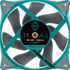 Iceberg Thermal IceGALE Caixa de computador Ventoinha 12 cm Verde-azulado 1 unidade(s)