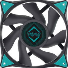 Iceberg Thermal IceGALE Caixa de computador Ventoinha 12 cm Preto 1 unidade(s)