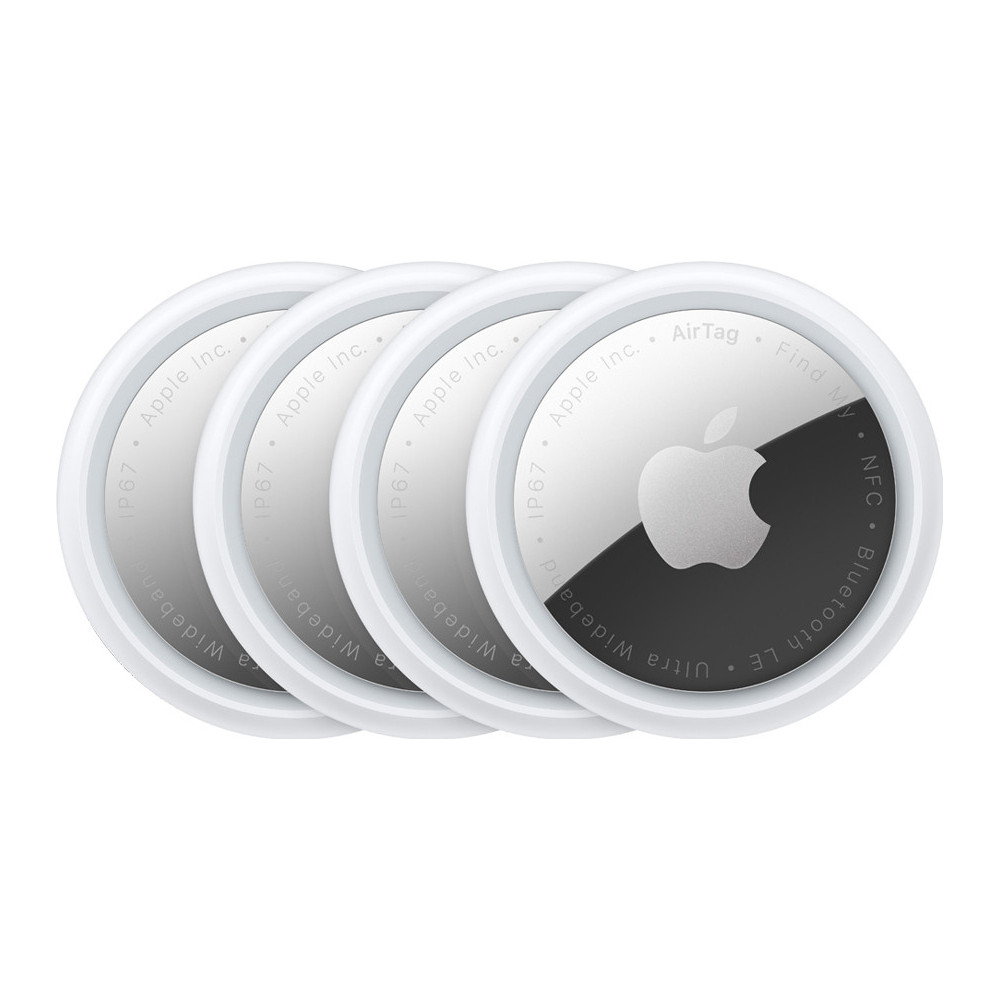 Apple AirTag Pessoal Localizador Prateado, Branco Apple AirTag Pessoal Localizador Prateado, Branco