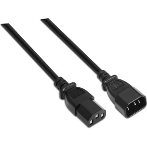AISENS A132-0171 cabo de energia Preto 1,5 m Acoplador C13 Acoplador C14