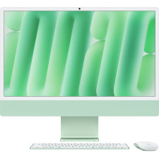 Apple iMac Apple M M4 59,7 cm (23.5") 4480 x 2520 pixels PC All-in-One 16 GB 256 GB SSD macOS Sequoia Wi-Fi 6E (802.11ax) Verde