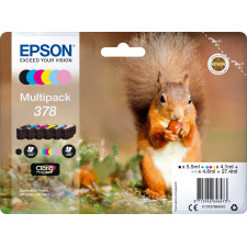 Epson Squirrel C13T37884010 tinteiro 1 unidade(s) Original Rendimento padrão Preto, Ciano, Ciano claro, Magenta, Magenta claro,