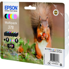 Epson Squirrel C13T37884010 tinteiro 1 unidade(s) Original Rendimento padrão Preto, Ciano, Ciano claro, Magenta, Magenta claro,