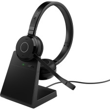 Jabra Evolve 65 TE Auscultadores Com fios e sem fios Fita de cabeça Escritório Call center USB Type-A Bluetooth Suporte de