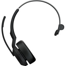 Jabra Evolve2 55 Auscultadores Sem fios Fita de cabeça Escritório Call center USB Type-C Bluetooth Suporte de carregamento Preto