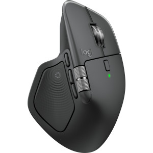 Logitech MX Master 4, rato ergonómico sem fios com feedback tátil de desempenho avançado, deslocamento ultrarrápido,