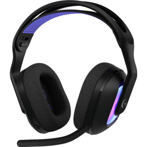 Logitech G G522 Lightspeed Auscultadores Sem fios Fita de cabeça Jogos USB Type-C Bluetooth Preto