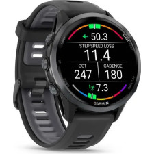 Garmin Forerunner 970 3,56 cm (1.4") AMOLED Digital 454 x 454 pixels Ecrã táctil Preto, Amarelo Wi-Fi GPS
