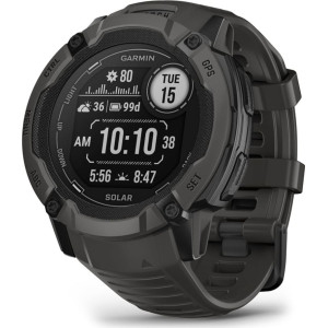 Garmin Instinct 2X Solar 2,79 cm (1.1") MIP 50 mm Digital 176 x 176 pixels Ecrã táctil Grafite GPS