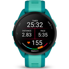 Garmin Forerunner 165 Music 3,05 cm (1.2") AMOLED 43 mm Digital 390 x 390 pixels Ecrã táctil Turquesa GPS