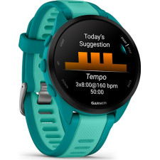 Garmin Forerunner 165 Music 3,05 cm (1.2") AMOLED 43 mm Digital 390 x 390 pixels Ecrã táctil Turquesa GPS