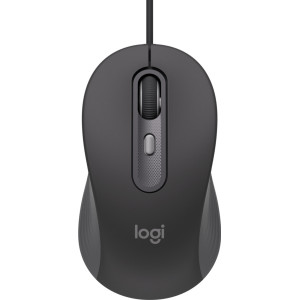 Logitech Signature Wired M520 for Business rato Escritório Ambidestro USB Type-C Ótico 4000 DPI
