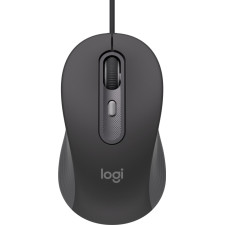 Logitech Signature Wired M520 for Business rato Escritório Ambidestro USB Type-C Ótico 4000 DPI