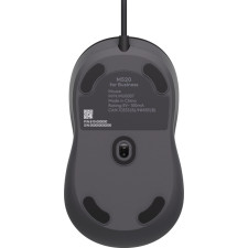 Logitech Signature Wired M520 for Business rato Escritório Ambidestro USB Type-C Ótico 4000 DPI