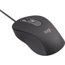 Logitech Signature Wired M520 for Business rato Escritório Ambidestro USB Type-C Ótico 4000 DPI