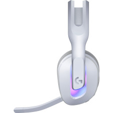 Logitech G G522 Lightspeed Auscultadores Sem fios Fita de cabeça Jogos USB Type-C Bluetooth Branco