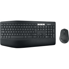 Logitech 920-008224 teclado Rato incluído Universal RF Wireless + Bluetooth QWERTY Inglês (Reino Unido) Preto