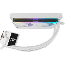 NOX Hummer M-240 LCD White Processador Refrigerador líquido all-in-one 12 cm Branco 1 unidade(s)