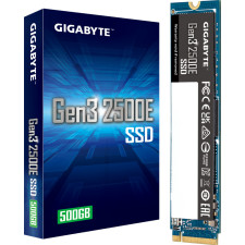 GIGABYTE Gen3 2500E SSD 500GB M.2 PCI Express 3.0 NVMe