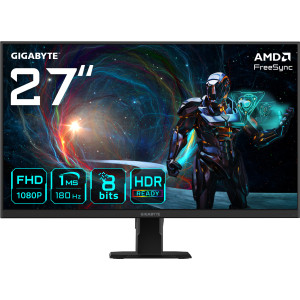 GIGABYTE GS27FA monitor de ecrã 68,6 cm (27") 1920 x 1080 pixels Full HD LED Preto