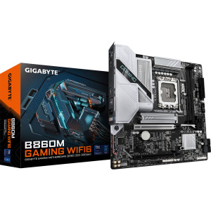 GIGABYTE B860M GAMING WIFI6 motherboard LGA 1851 (Socket V1) micro ATX