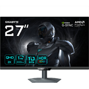 GIGABYTE G27Q2 monitor de ecrã 68,6 cm (27") 2560 x 1440 pixels Quad HD LED Preto