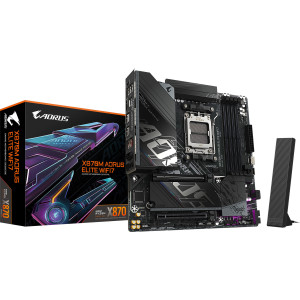 GIGABYTE X870M AORUS ELITE WIFI7 AMD X870 Ranhura AM5 micro ATX