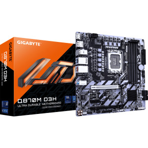 GIGABYTE Q870M D3H motherboard Intel Q870 LGA 1851 (Socket V1) micro ATX
