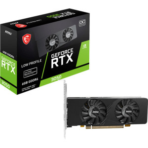 MSI GEFORCE RTX 3050 LP E 6G OC placa de vídeo NVIDIA 6 GB GDDR6
