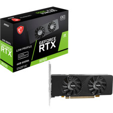 MSI GEFORCE RTX 3050 LP E 6G OC placa de vídeo NVIDIA 6 GB GDDR6