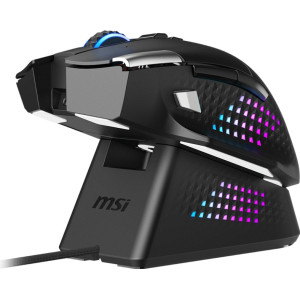 MSI S12-4301370-CLA rato Jogos Mão direita RF Wireless + Bluetooth + USB Type-A Ótico 26000 DPI
