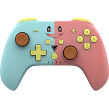 Dragonshock PopTop Azul, Rosa, Amarelo, Castanho Bluetooth Gamepad Analógico   Digital Nintendo Switch, PC