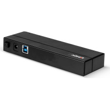 Lindy 43228 hub de interface USB 3.2 Gen 1 (3.1 Gen 1) Type-A 5000 Mbit s Preto