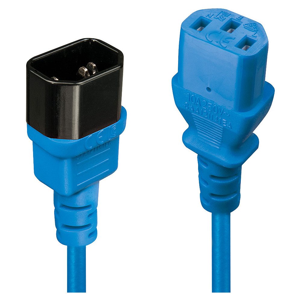 Lindy 30470 cabo de energia Azul 0,5 m Acoplador C14 Acoplador C13 Lindy 30470 cabo de energia Azul 0,5 m Acoplador C14 Acoplador C13