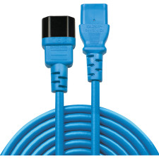 Lindy 30470 cabo de energia Azul 0,5 m Acoplador C14 Acoplador C13