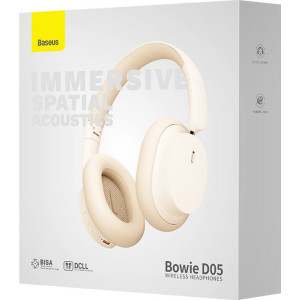 Baseus D05 BLUETOOTH Kulak Üstü Kulaklık Siyah Fone de ouvido