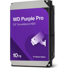 Western Digital Purple Pro WD102PURP unidade de disco rígido 10 TB 7200 RPM 512 MB 3.5" Serial ATA III