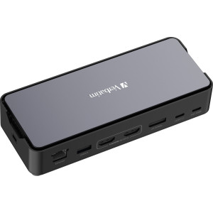 Verbatim CDS-15SSD Com fios USB 3.2 Gen 1 (3.1 Gen 1) Type-C Preto, Cinzento