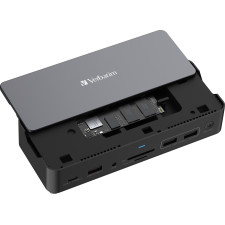 Verbatim CDS-15SSD Com fios USB 3.2 Gen 1 (3.1 Gen 1) Type-C Preto, Cinzento