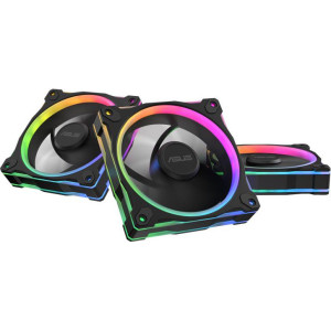 ASUS Prime MR120 Fan ARGB Reverse Black 3in1 Caixa de computador Ventoinha 12 cm Preto 3 unidade(s)