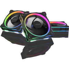 ASUS Prime MR120 Fan ARGB Reverse Black 3in1 Caixa de computador Ventoinha 12 cm Preto 3 unidade(s)