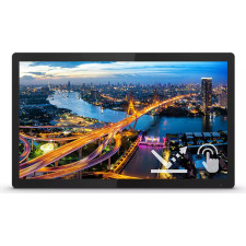Philips B Line 222B1TFL 00 monitor de ecrã 54,6 cm (21.5") 1920 x 1080 pixels Full HD LED Ecrã táctil Preto