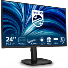 Philips 3000 series 24B2N3200D 00 monitor de ecrã 61,2 cm (24.1") 1920 x 1200 pixels WUXGA LCD Preto