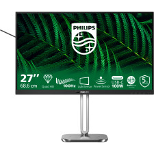 Philips 5000 series 27B2G5601 00 monitor de ecrã 68,6 cm (27") 2560 x 1440 pixels Quad HD LCD Preto