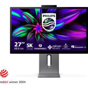 Philips Brilliance 27E3U7903 00 monitor de ecrã 68,6 cm (27") 5120 x 2880 pixels 5K Ultra HD LCD Cinzento