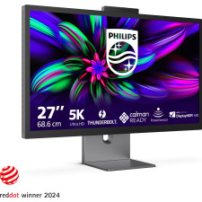 Philips Brilliance 27E3U7903 00 monitor de ecrã 68,6 cm (27") 5120 x 2880 pixels 5K Ultra HD LCD Cinzento