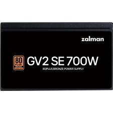 Zalman ZM700-GV2SE fonte de alimentação 700 W 20+4 pin ATX ATX Preto