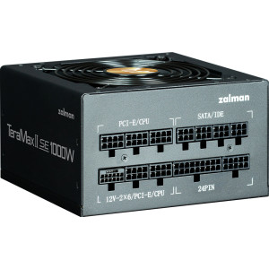Zalman TeramaxII SE fonte de alimentação 1000 W 18+10 pin ATX ATX Preto