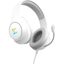 Zalman ZM-HPS310 WH auscultador Auscultadores Com fios Fita de cabeça Jogos Branco